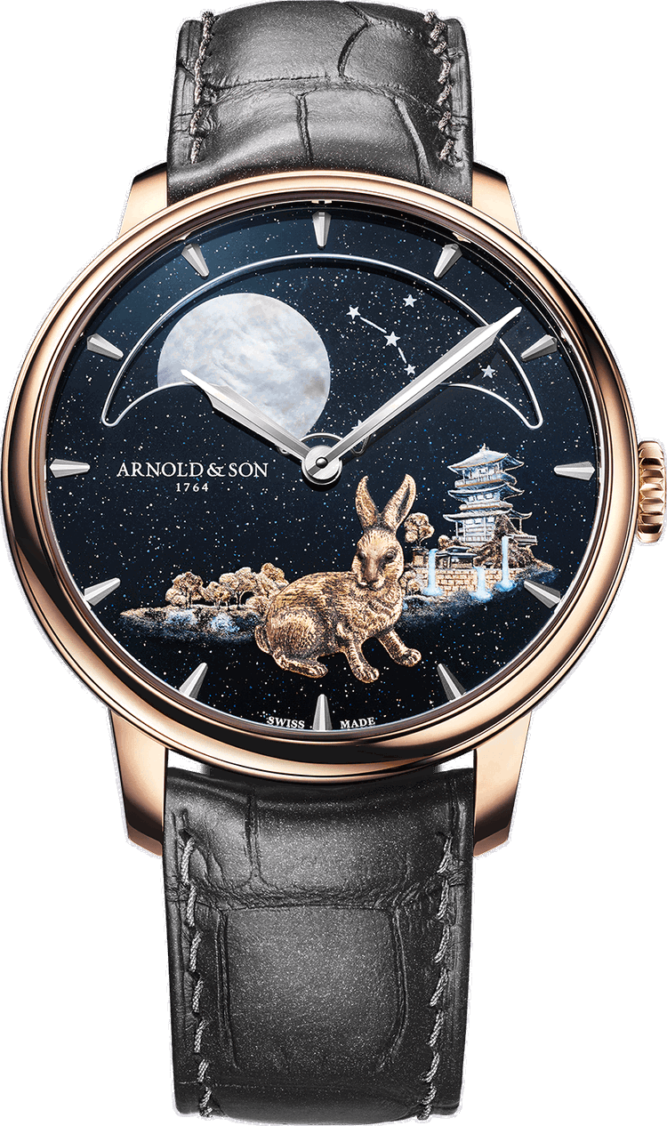 Perpetual Moon 41.5 Red Gold &#8220;Year of the Rabbit&#8221;