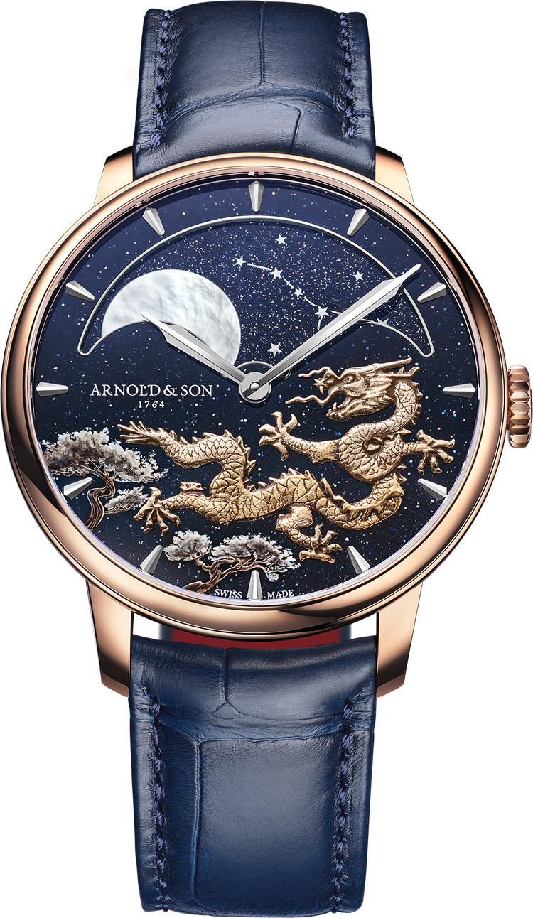 Perpetual Moon 41.5 Red Gold &#8220;Year of the Dragon&#8221;