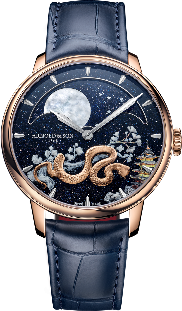 Perpetual Moon 41.5 Red Gold &#8220;Year of the Snake&#8221;