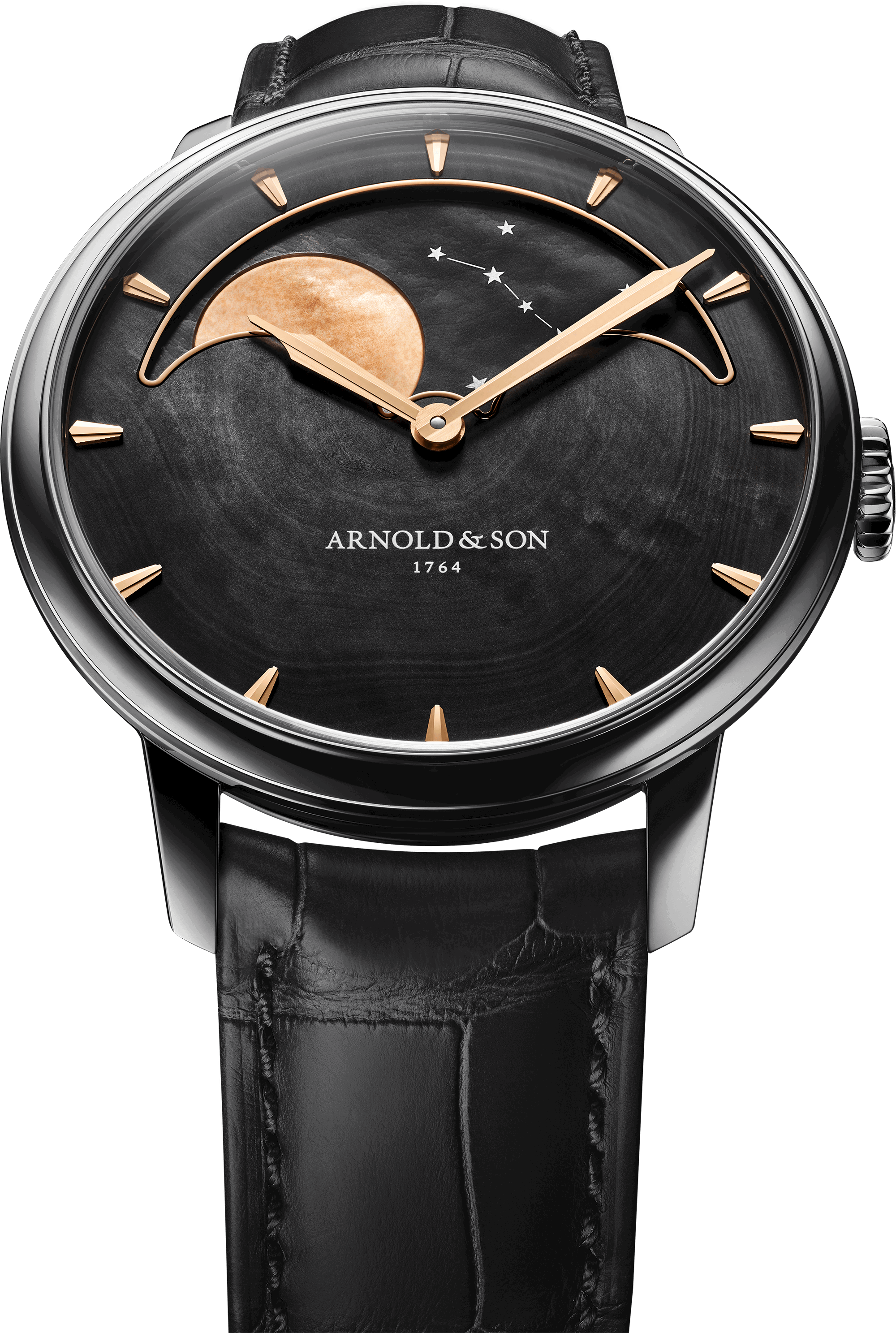 Photo of Perpetual Moon 41.5 Steel "Colors of the Moon" Black